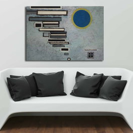 Wallity 70100KANDINSKY015 Vasili Kandinsky Lienzo Decorativo 70 x 100 cm